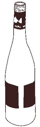 Winebottle spinning around